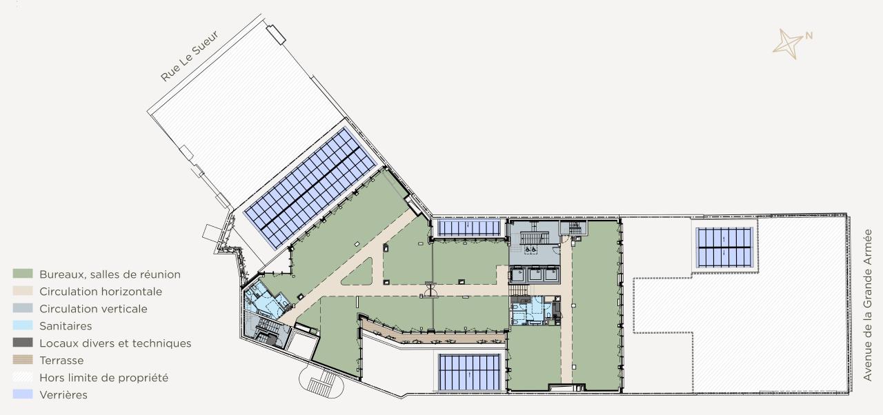 Bureau Paris 6399m² Vente bureau Paris OVBUR2423329 24